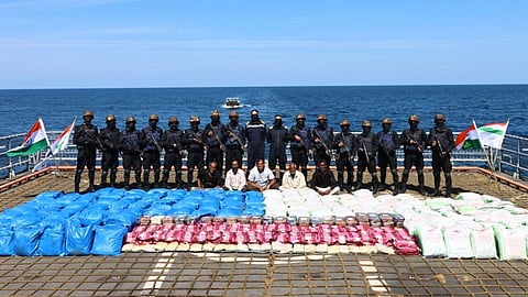 Iranian Boat, Pakistani Crew and 526 Kg Drugs: Massive Seizure in Arabian Sea