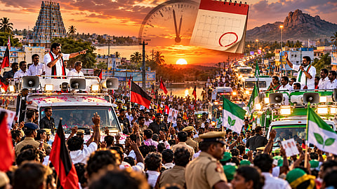 ampaigning in the Maduranthakam and Dharapuram constituencies set to conclude tomorrow