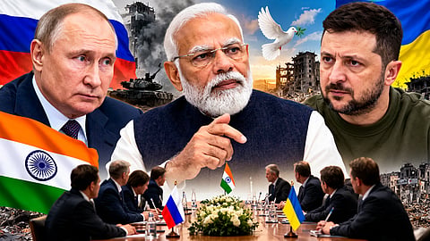 India Begins Diplomatic Mission to Bring Russia-Ukraine War to an End