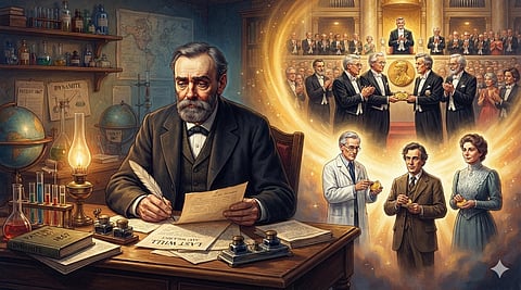 A single word changed the mind of scientist Alfred Nobel, and the world-renowned Nobel Prize