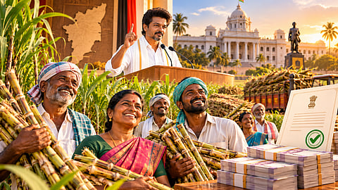 TN govt allocated ₹603.34 crore to provide a special incentive of ₹709.50 per tonne to sugarcane bfarmers 