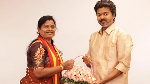 TVK poised for victory in Maduranthakam