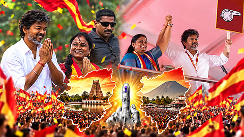 TVK wins in Maduranthakam and Dharapuram constituencies.