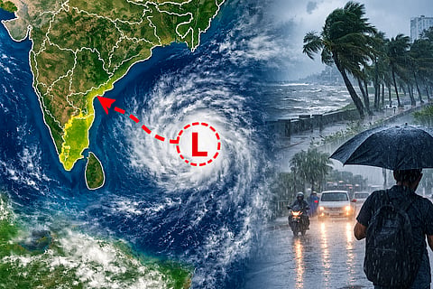 October 13 Weather Alert: Low-Pressure Area May Bring Heavy Rain to Tamil Nadu and Puducherry