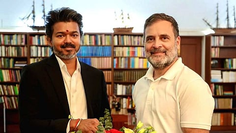 Rahul Gandhi is on Chennai meeting TN Chief minister vijay and participating in Youth programe meet