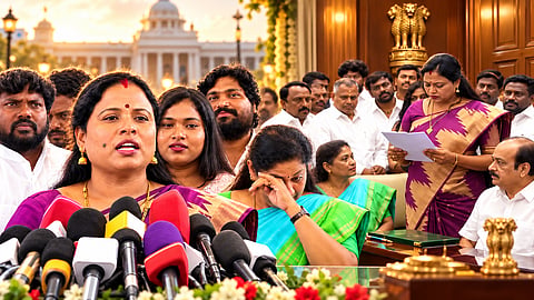 Maragatham Kumaravel and Sathyabhama of TVK, won the by-elections assumed office.