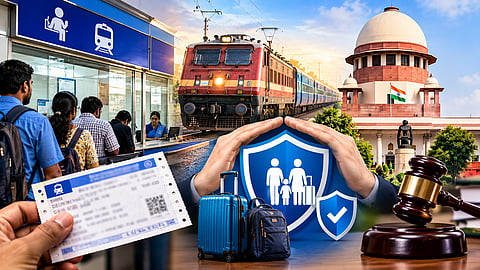 Railway Counter Ticket Travel Insurance Supreme Court Order