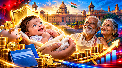 The central government's pension schemes have undergone excellent changes, to the extent that even newborn babies 