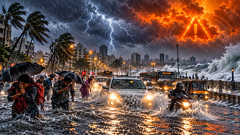 orange alert has been issued for Chennai due to the possibility of extremely heavy rainfall