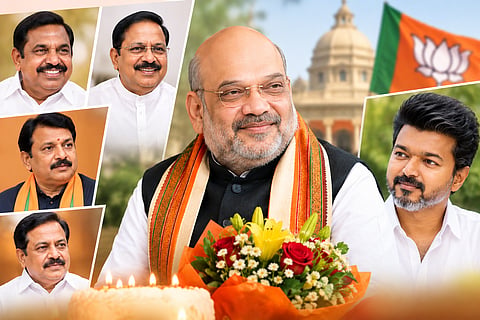 CM Vijay Extends Birthday Wishes to Union Home Minister Amit Shah
