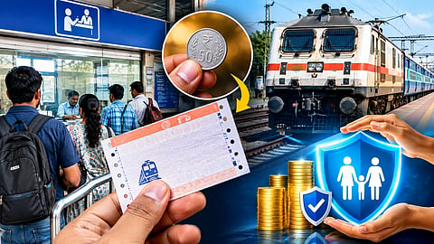 Railway Counter Ticket Travel Insurance Scheme Update