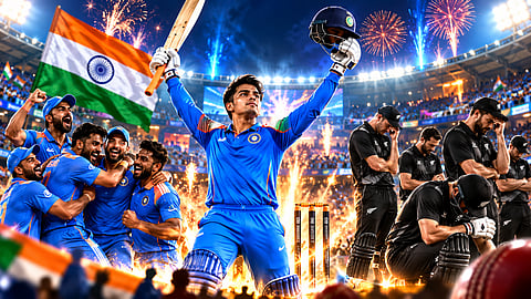 Indian team delivered impressive performance, winning T20 series against New Zealand 3-0