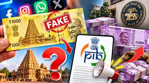 New 1000 Rupee Note Rumor RBI 2000 Note Exchange Controversy|