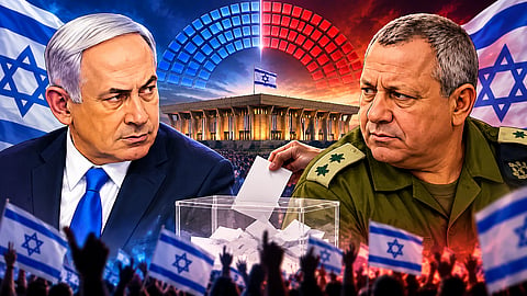 unlikely அny party will secure a majority in Israeli parliamentary elections, PM Netanyahu faces major crisis.