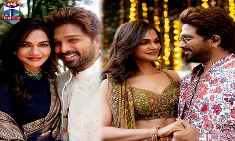 15வது திருமணநாளை கொண்டாடிய அல்லு அர்ஜுன்