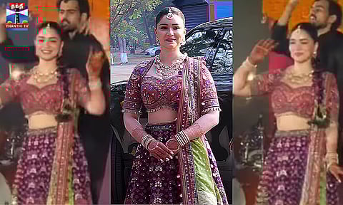 சகோதரர் திருமணத்தில் சாரா டெண்டுல்கரின் அழகிய நடனம்...
