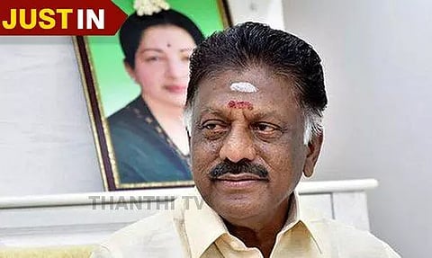 "வடமாநிலத்தவர் பாதுகாப்பை உறுதி செய்க" தமிழக அரசுக்கு முன்னாள் முதல்வர் ஓ.பன்னீர்செல்வம் வலியுறுத்தல்