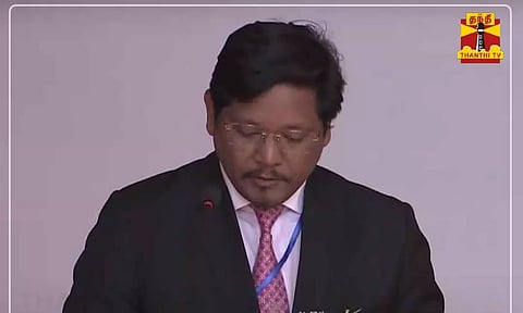 2வது முறையாக மேகாலயா மாநில முதல்வராக பதவியேற்றார் கொன்ராட் சங்மா
