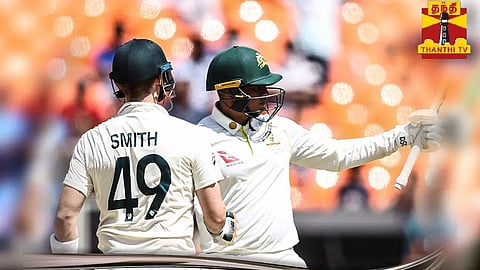 பார்டர் - கவாஸ்கர் தொடரின் 4வது டெஸ்ட் - முதல் நாள் தேநீர் இடைவேளையில் ஆஸி. 149/2