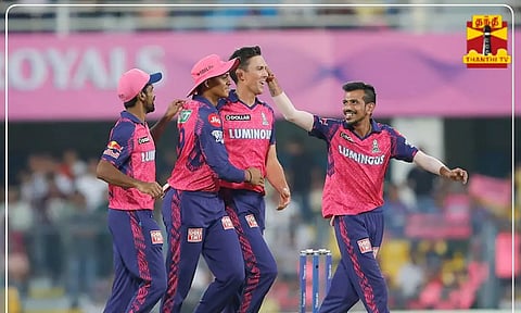 ஐபிஎல் டி20 தொடர் - டெல்லியை 57 ரன்கள் வித்தியாசத்தில் வென்றது ராஜஸ்தான் அணி