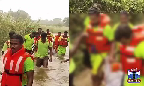 கொசஸ்தலை ஆற்று வெள்ளத்தில் அடித்து செல்லப்பட்ட முதியவர் சடலமாக மீட்பு...3 நாட்களுக்கு பின் சடலத்தை கண்டெடுத்த தீயணைப்புத் துறையினர்