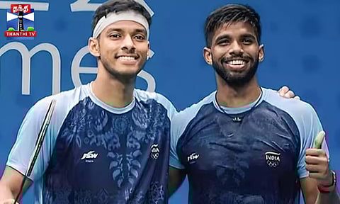 இந்தியா ஓபன் பேட்மிண்டன் - அரையிறுதியில் சாத்விக் - சிராக்