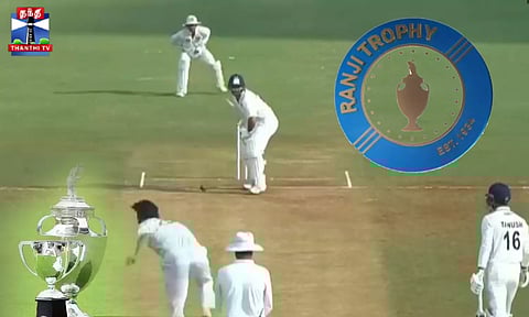 ரஞ்சி - மும்பையை சொந்த மண்ணில் வீழ்த்தி அதிர்ச்சி அளித்த காஷ்மீர்