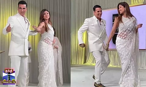 ஃபேமஸ் பாட்டை ரீ-கிரியேட் பண்ண அக்‌ஷய் - ஷில்பா