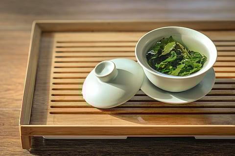 Green tea is a type of tea that is made from Camellia sinensis leaves and buds.