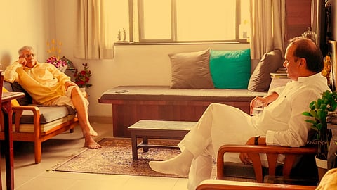 Prakash Ambedkar and Ajit Pawar