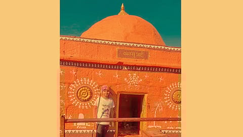 Shahu Kamlesh Dhumal at Kalsubai Peak