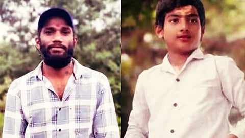 Rajesh Rohidas Jambukar (L) and Aryan Vikram Chavan (R)