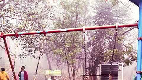 Waste Burning at Durga Tekdi Nigdi