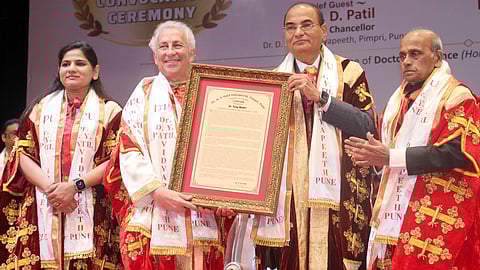 D. Y. Patil University Confers Honorary Doctorates on Tony Nader and Sadanand Sardeshmukh