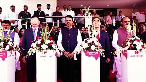Chief Minister Devendra Fadnavis at LOTTE facility inauguration
