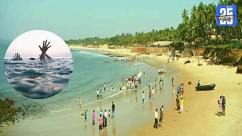 Drowning incident at beach