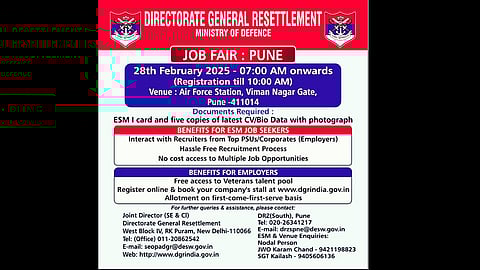 Employment Drive for Ex-Servicemen