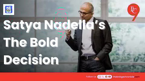 Satya Nadella’s 4-Minute “Yes” : The Bold Decision That Could Change Tech Forever