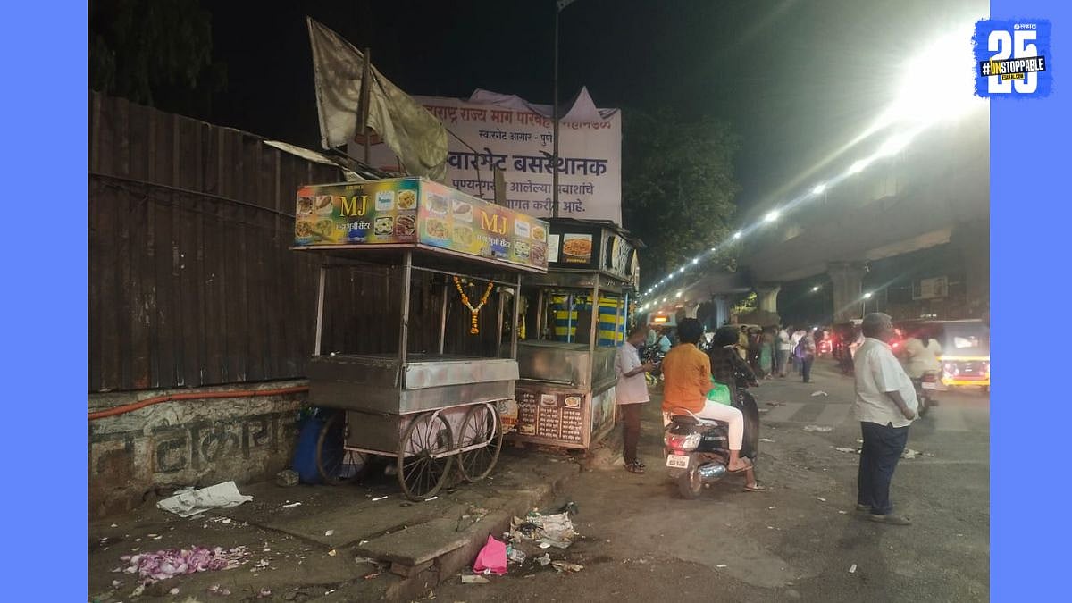 PMC Cracks Down on Illegal Food Stalls at Jedhe Chowk