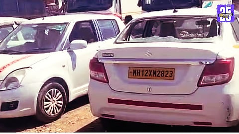 Miscreants Vandalize Cars in Wagholi