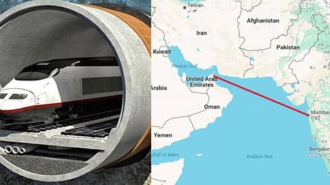 Mumbai to Dubai in 2 Hours: UAE Proposes 1,000 km/h Underwater Rail Link
