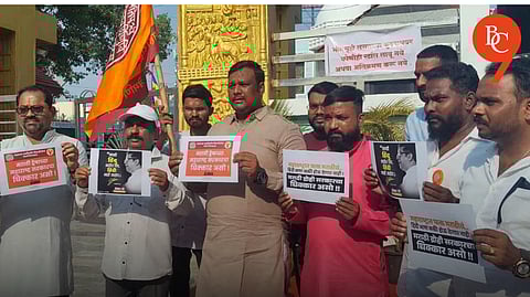 Pune: Pimpri-Chinchwad MNS Protests Mandatory Hindi Language Rule in Schools