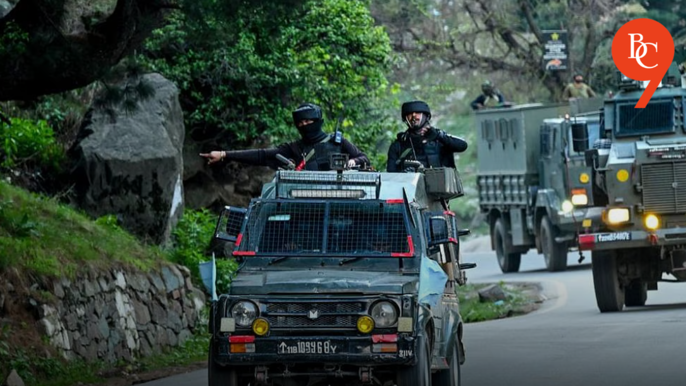 Security Tightened Outside Victims’ Residences in Karvenagar Following Pahalgam Terror Attack