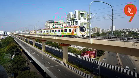 Pune University Chowk Double Decker Flyover Nears Completion