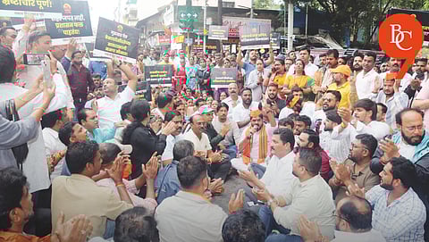 Pune News: MLA Yogesh Tilekar Demands Swift PMC Action To Clear Them Or Face Protests