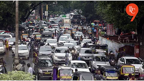 Frequent traffic jams near MediPoint Hospital in Aundh