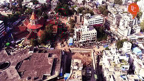 The new entrance to the Mandai Metro station is expected to reduce traffic congestion in Pune.