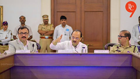 Deputy Chief Minister Ajit Pawar reviewed the preparations for the palakhi ceremony. 