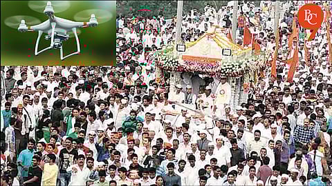 Drone Use Banned During Palanquin Ceremony in Pune