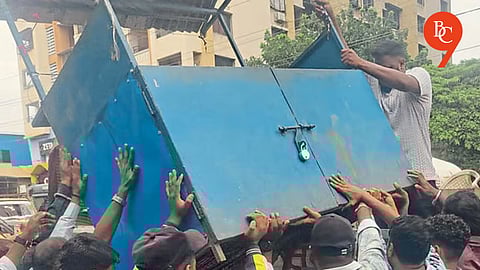 PMC Conducted Massive Anti-Encroachment Drive Conducted in Wadgaon Sheri
